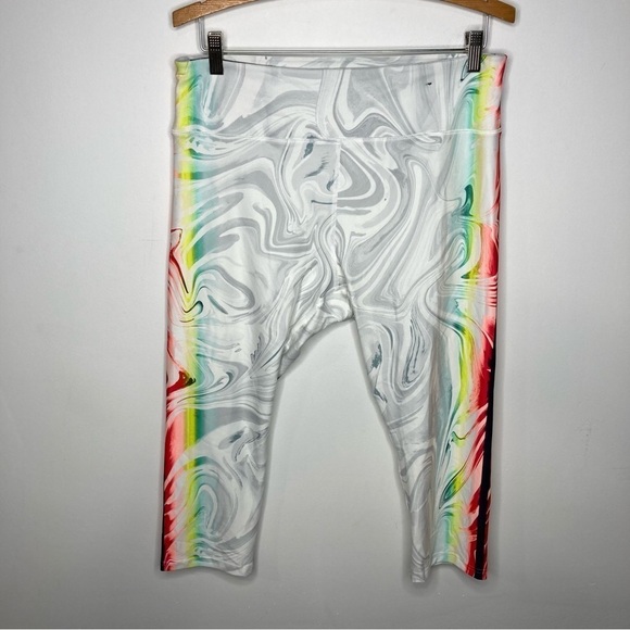 Fila sport rainbow capri leggings size XL - Picture 1 of 4
